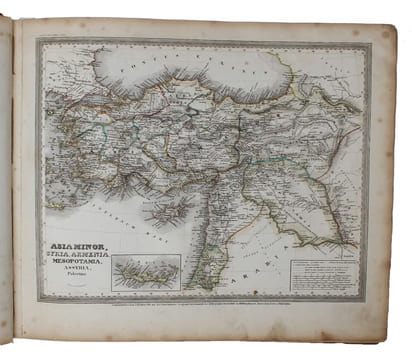 Composite atlas consisting of 129 maps from ""Meyer’s Groschen-Atlas"", ""Meyer’s Zeitungs-Atlas"", ""Meyer’s Zeitungs und Groschen-Atlas"" and ...