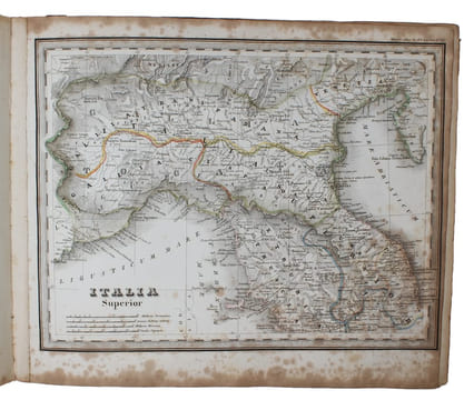 Composite atlas consisting of 129 maps from ""Meyer’s Groschen-Atlas"", ""Meyer’s Zeitungs-Atlas"", ""Meyer’s Zeitungs und Groschen-Atlas"" and ...