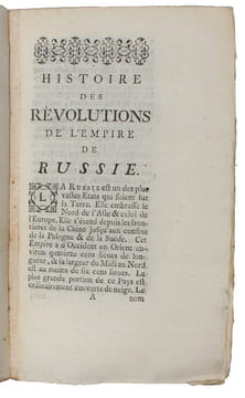 Histoire des révolutions de l'Empire de Russie.. LACOMBE (JACQUES)