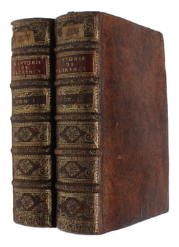 Histoire de Florence. Traduction nouvelle. 2 vols.. MACHIAVELLI, NICCOLO.