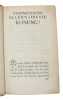 Utkast till beskrifning om Upsala. 2 parts. - [ON UPPSALA]. "BUSSER, JOHAN BENEDICT.