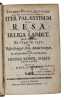 Iter Palaestinum eller Resa til Heliga Landet, forrattad ifran ar 1749 til 1752 (...) utgiven af Carl Linnaeus. - [""THE FIRST SYSTEMATIC NATURAL ...