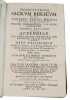 Promptuarium sacrum biblicum in quo universus textus biblicus in suos titulos distinctus, ordine alphabetico (...). Vol. 1 (out of 2). . KÖNIGSEGG (+) ...