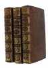 Voyage d'Italie, de Dalmatie, de Grece, et du Levant. Fait en 1675 & 1676. 3 vols. - [""ONE OF THE MOST IMPORTANT ACCOUNTS OF TRAVEL IN THE LEVANT""]. ...