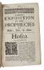 A Brief Exposition on the XII Smal Prophets" The First Volume Containing an Expostion on the Prophecies of Hosea, Joel, and Amos (+) A Brief ...