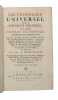 Dictionnaire Universel des fossiles propres et des fossiles accidentels, contenant une description des terres, des sables, des sels, des soufres, des ...