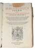 Bibliotheca Sacra, seu, Thesaurus scripturae. 2 parts.. RAVANELLI, PETRI.