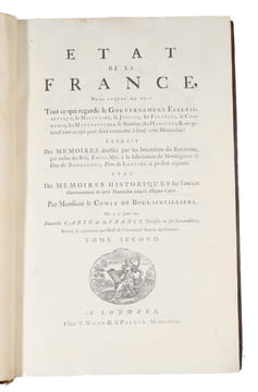 Etat de la France dans lequel on voit tout ce qui regarde le gouvernement ecclésiastique, le militaire, la justice, les finances, le commerce, les ...