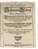 Dess H Simeonis Lob: und Schwanen Gesang Nunc Dimittis, &c. (+) Dialogus Von der herrlichen trostreichen Predigt, die Christus Luce XXIIII. von ...