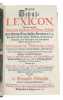 Reales Schul-Lexicon, Worinne nicht allein Von den Laendern, Staedten, Schloessern, Meeren, (...).. HEDERICHE, M. BENJAMIN.