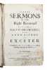 Fourty sermons by the right reverend father in God, Ralph Brownrig, late Lord Bishop of Exceter. Published by William Martyn, M.A. preacher at the ...