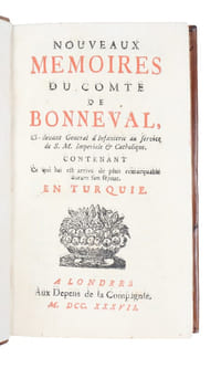 Nouveaux memoires du comte de Bonneval.