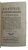 Recueil d'Observations Curieuses, sur les Moeurs, les Coutumes, les Usages, les differentes Langues, le Gouvernement, la Mythologie, la Chronologie, ...