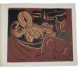 Pablo Picasso - Linocuts. - [PICASSO'S FAMOUS LINOCUTS]. PICASSO, PABLO (+) BOECK, W (Introduction).