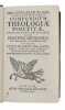 Compendium Theologiae Positivae, Adiectis Notis Amplioribus, Quibus Doctrina Orthodoxa Ad Paideian Academicam Explicatur.. BAIER, JOHANN WILHELM.