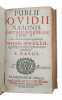 Metamorphoseon libri xv. Cum Annotationibus posthumis Iohan. Min-Ellii, Quas magna ex parte supplevit atque emendavit P. Rabus.. PUBLIUS OVIDIUS NASO.