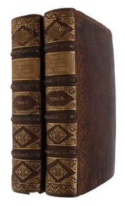 Traité de la culture des terres, suivant les principes de M. Tull, Anglois. Nouvelle Edition Corrigée et augmentée. Vol. 1 & 2 (out of 6). 