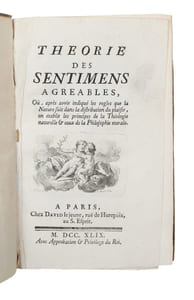 Theorie des Sentimens agreables, ou, apres avoir indique les regles que la Nature suit dans la distribution du plaisir, on etablit les principes de la Theologie naturelle & ceux de la Philosophie morale.