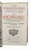 Vie d'Armand Jean, cardinal duc de Richelieu. Seconde edition. 2 vols. . (LE CLERC, JEAN)
