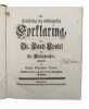 En Eenfoldig og opbyggelig Forklaring, over St. Pauli Epistel Til De Philippenser.. TORM, ULRIC FRIDERIC.