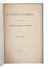 E.F. Nielsens Doctordisputats med særligt Hensyn til Paastanden om videnskabelig Selvstændighed.. "NUTZHORN, F.