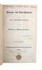 Parerga und Paralipomena. 2 vols.   - [SCHOPENHAUER'S MOST INFLUENTIAL WORK, HIS FINAL MASTERPIECE THAT CATAPULTED HIM INTO FAME]. SCHOPENHAUER, ...