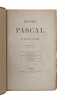 &Eacute;tudes sur Pascal. Cinqui&egrave;me &eacute;dition revue et aument&eacute;e.. COUSIN, VICTOR.