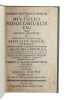 Specimen inaugurale medicum de multiplici nosocomiorum usu.. BUCHWALD, BALTHAZAR JOHANNES (+) WHITE, JORIS.