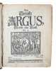 Den svenske Argus, Oversat paa Dansk. 2 parts (all). - [FIRST DANISH TRANSLATION]. "(DALIN, OLUF VON).