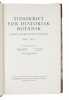 Tidsskrift for Historisk Botanik / Journal de Botanique Historique. Heft 1 - 4.. HEIDE, FRITS (+) LUNDBERG, OSKAR (red.).