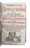 Vermehrter Curieuser Antiqvarius, Das ist: Allerhand auserlesene Geographische und Historische Merckw&uuml;rdigkeiten.. BERCKENMEYER. PAUL LUDOLPH.