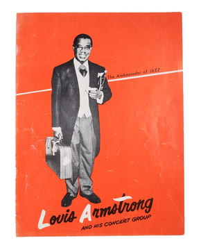Louis Armstrong and His Concert Group. ARMSTRONG, LOUIS.
