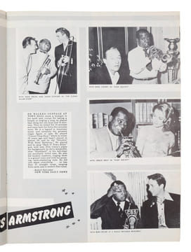 Louis Armstrong and His Concert Group. ARMSTRONG, LOUIS.