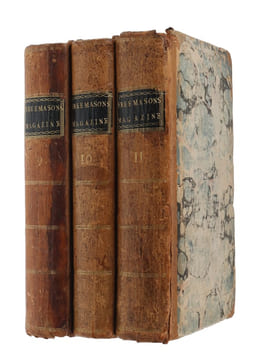 The Freemason's Magazine or General and Complete Library. Vol. 1 - 11. - [“THE ARCHTYPE OF LATER MASONIC PERIODICALS”]. THE FREEMASONS MAGAZINE - 