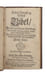 Liden moralsk og politisk Bibel, forestillendis et hver Guds Barn, der vil vandre varlig og viiselig i denne falske og forargelige Verden, hvorledis ...