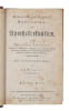 Theoretisk og Praktisk Anviisning, til Apothekerkunsten. Efter Forfatterens D&oslash;d udgivet af J.F. Bergs&oslash;e. 2 vols. . TYCHSEN, NICOLAY.