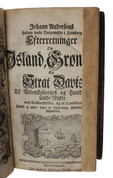 Efterretninger om Island, Grønland og Sraat Davis Til Videnskabernes og Handelens sande Nytte...Hvortil er videre føyet en tilforladelig beskrivelse ...