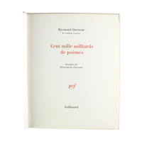 Cent mille milliards de poèmes