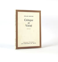 Critique et vérité