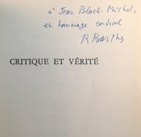 Critique et vérité