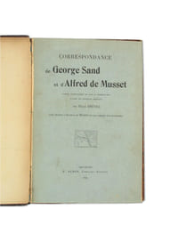 Correspondance de George Sand et d’Alfred de Musset