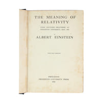 The Meaning of Relativity