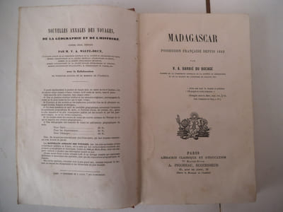 A Madagascar possession française depuis 1642.