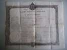 Diplôme d’études pour l’enseignement secondaire spécial.année 1869 . Collectif. 