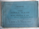 Dessins Patent vitraux glaciers.. M’ CAW, STEVENSON & ORR 