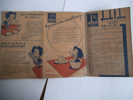 Jeu de l’ALSA . anonyme