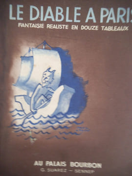 LE DIABLE A PARIS- Le Diable à Longchamp.
Le diable en mange. Collectif