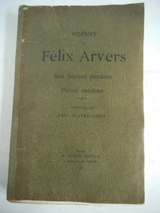 Poésies de Félix ARVERS mes heures perdues