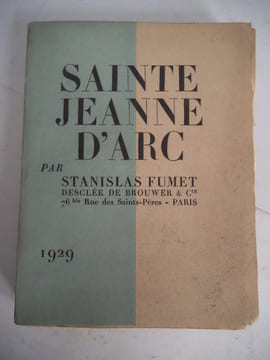 Sainte Jeanne d’Arc. FUMET Stanislas