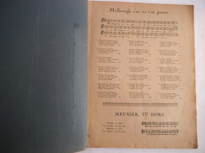 chansons anciennes du bon vieux temps